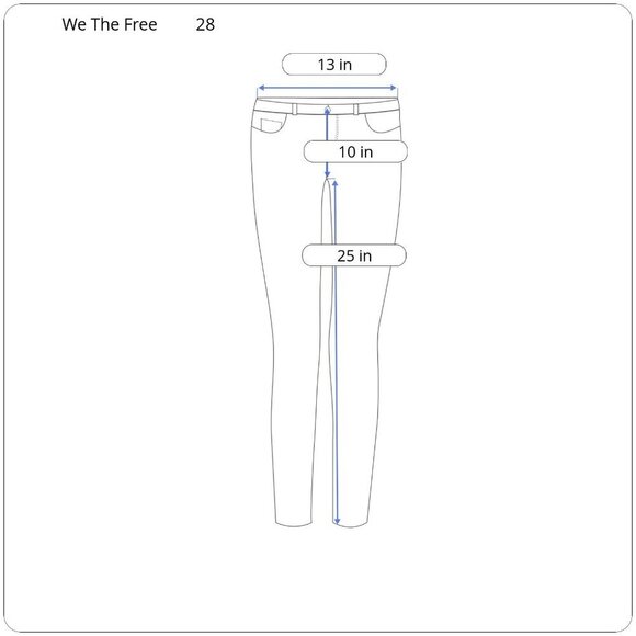 Free People "We The Free" Light Wash Distressed Skinny Raw Hem High Rise Jeans - Picture 3 of 3